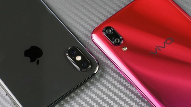 vivo X23对比iPhone X 颜值与拍照双杀（不发） 