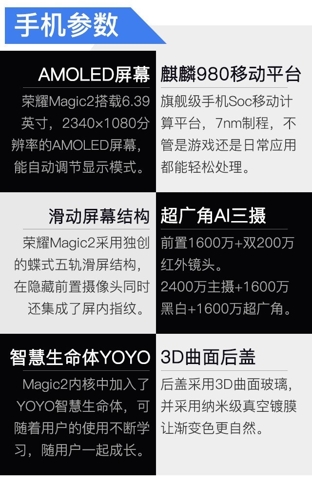 滑盖水桶机 AI初长成 荣耀Magic2全面评测（不发） 