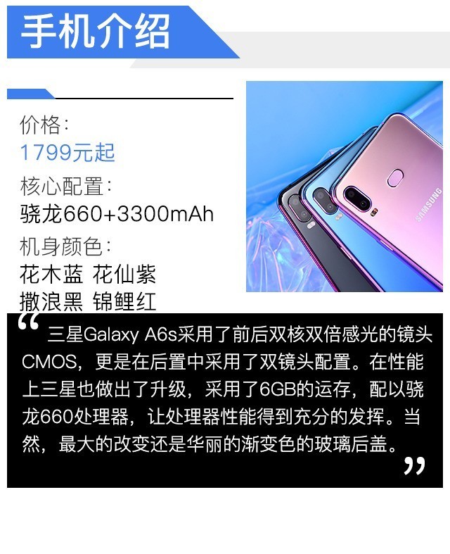 千元机也有全双核感光 三星Galaxy A6s评测（审核） 